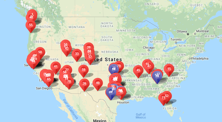 sunstate equipment locations